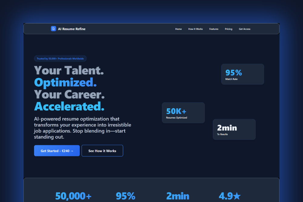 AI Resume Refine